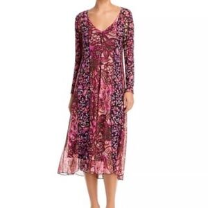 johnny was daphne mesh midi dress Johnny Was DAPHNE MESH MIDI DRESS